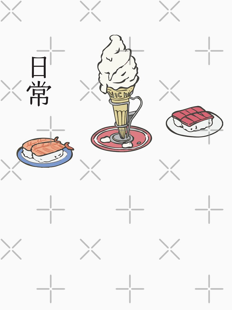 Nichijou - Ice Cream and Sushi by HayTim
