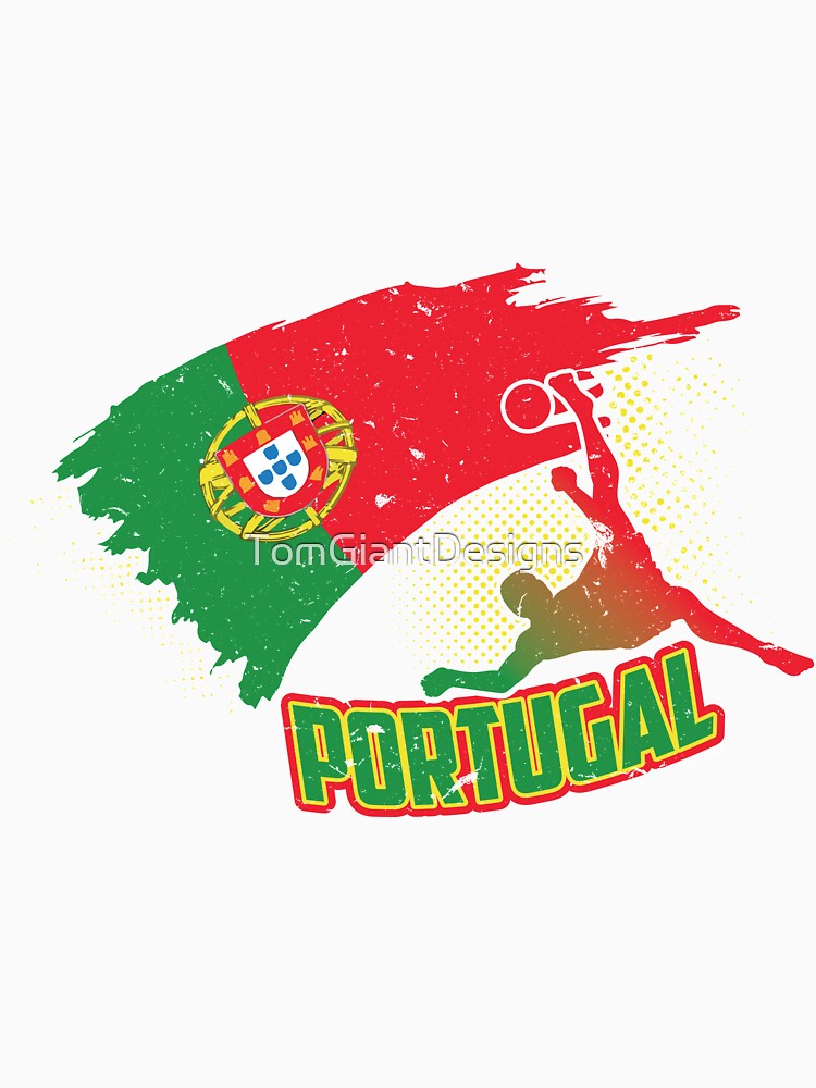 Football Soccer Portugal Flag by TomGiantDesigns
