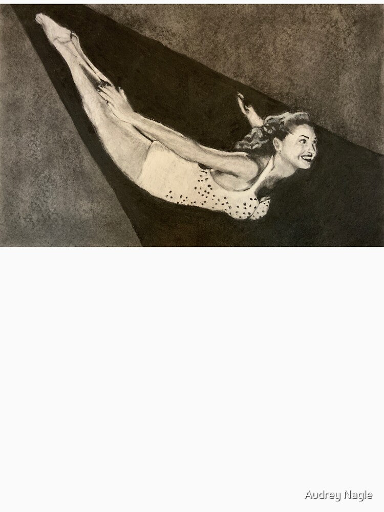 1950’s Swimmer Esther Williams by AudreyBagelArt