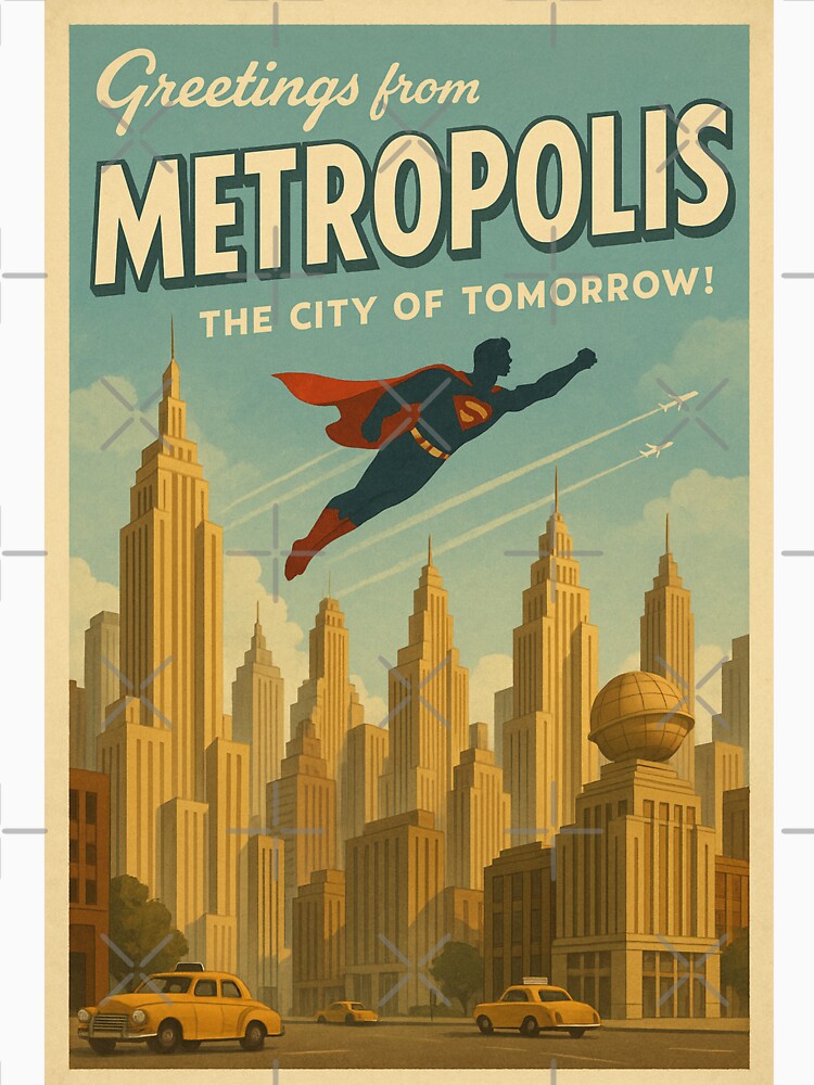 Greetings from Metropolis – The City of Tomorrow! by Lavoretty