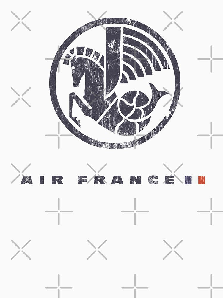 Vintage Air France logo by The Common Tee