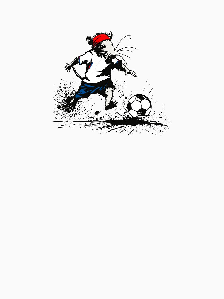 Kickin´Rat: Football fan (France jersey) by flamenco-verde