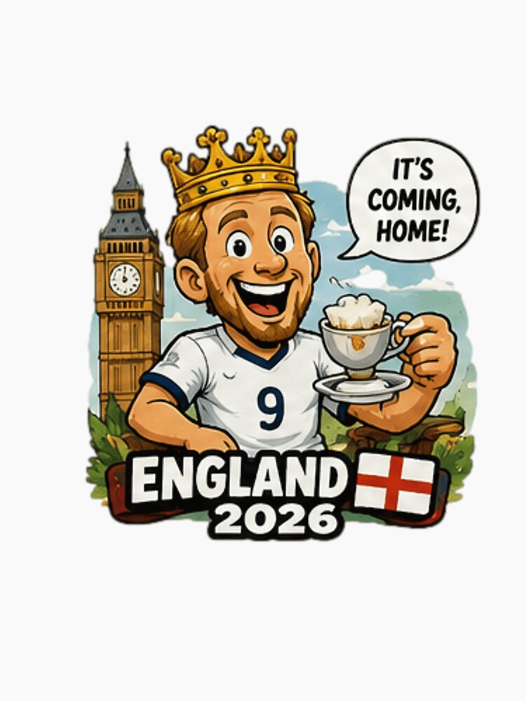 England 2026 Soccer Fan Sticker by Pixanova