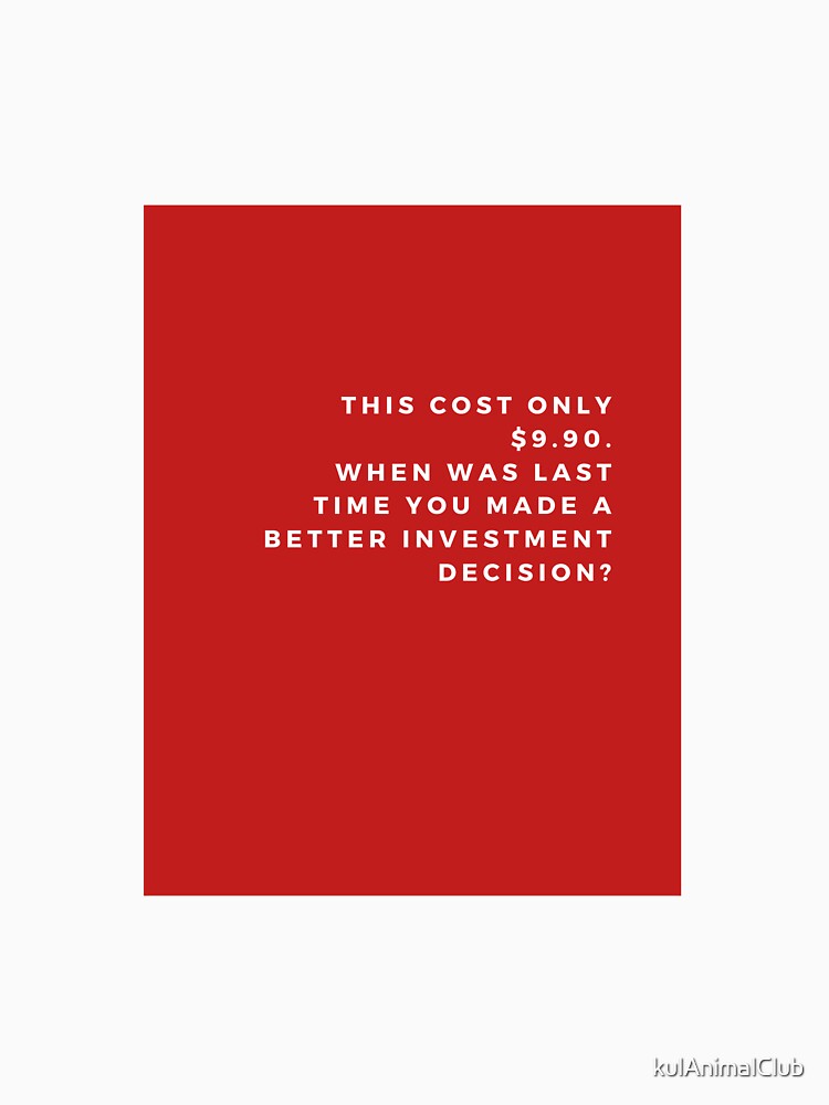 Great Investment by kulAnimalClub