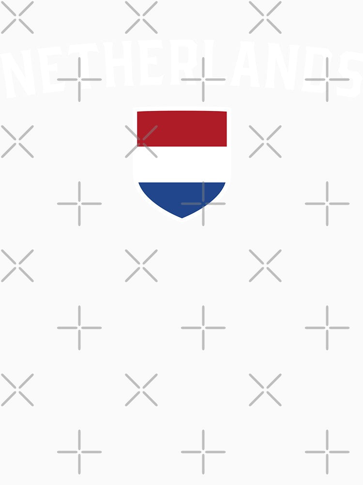 Netherlands Sports Fans Classic Flag Shield National Team Support by el-em-cee