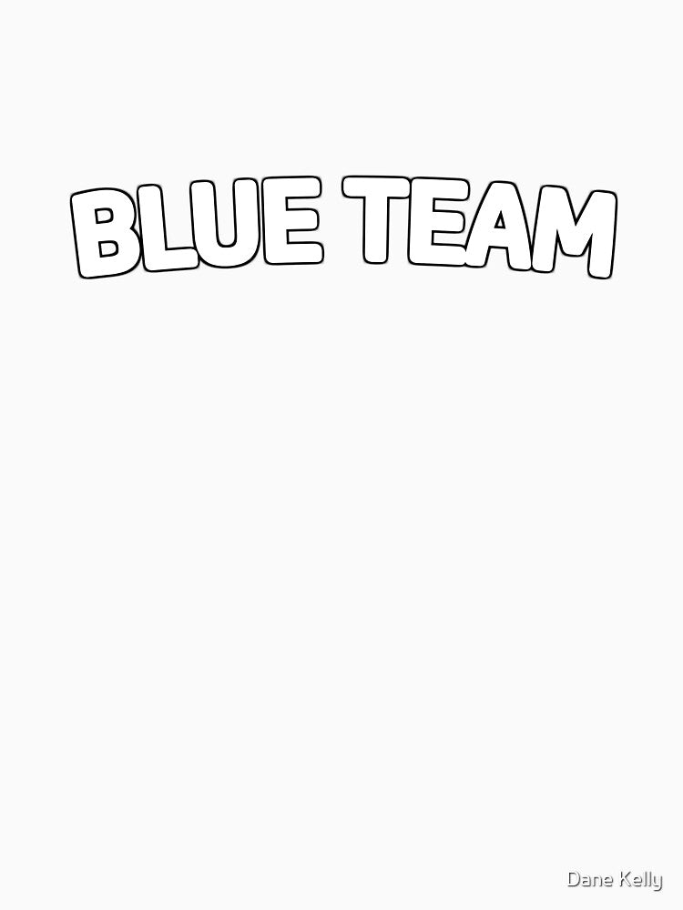 Blue Team - Supporter Colors by Dane Kelly