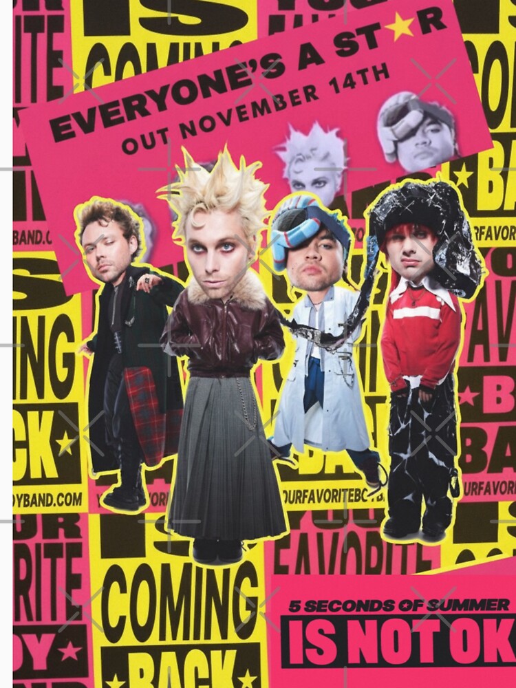everyone's a star! collage print by ✮ maddie ✮