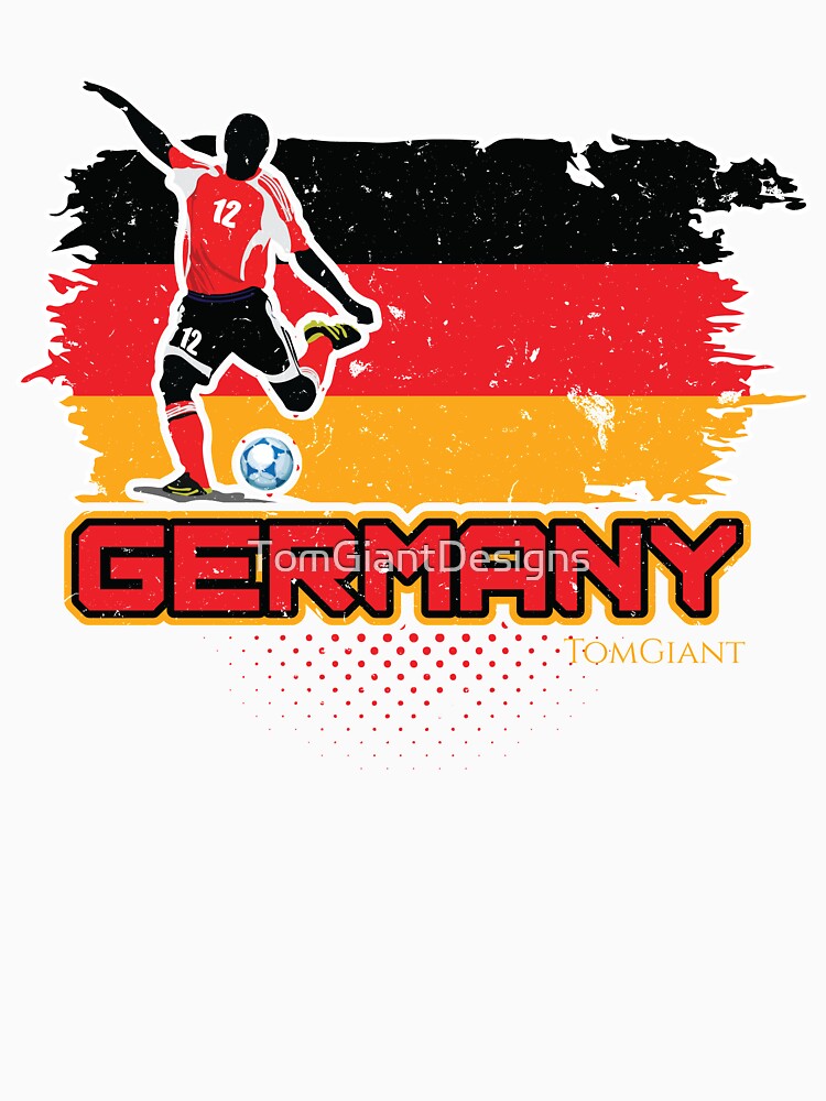 Football Soccer Germany Flag by TomGiantDesigns