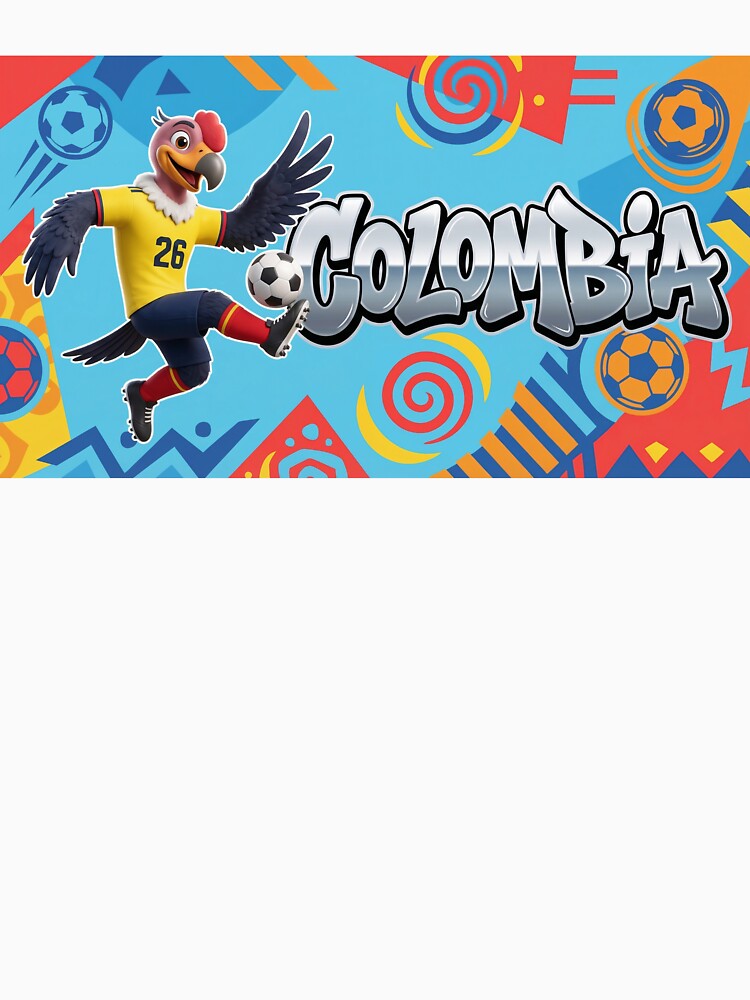 World Cup 2026 Colombia Soccer Team Fan Art by Jesús Iachini