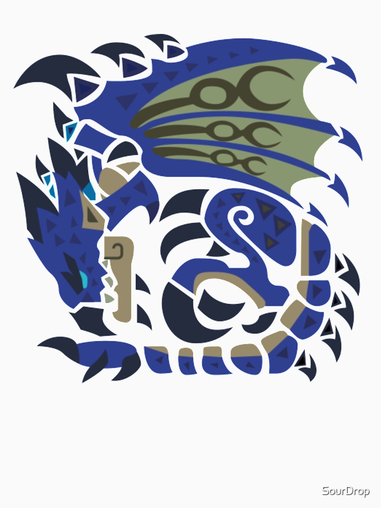 Azure Rathalos by SourDrop