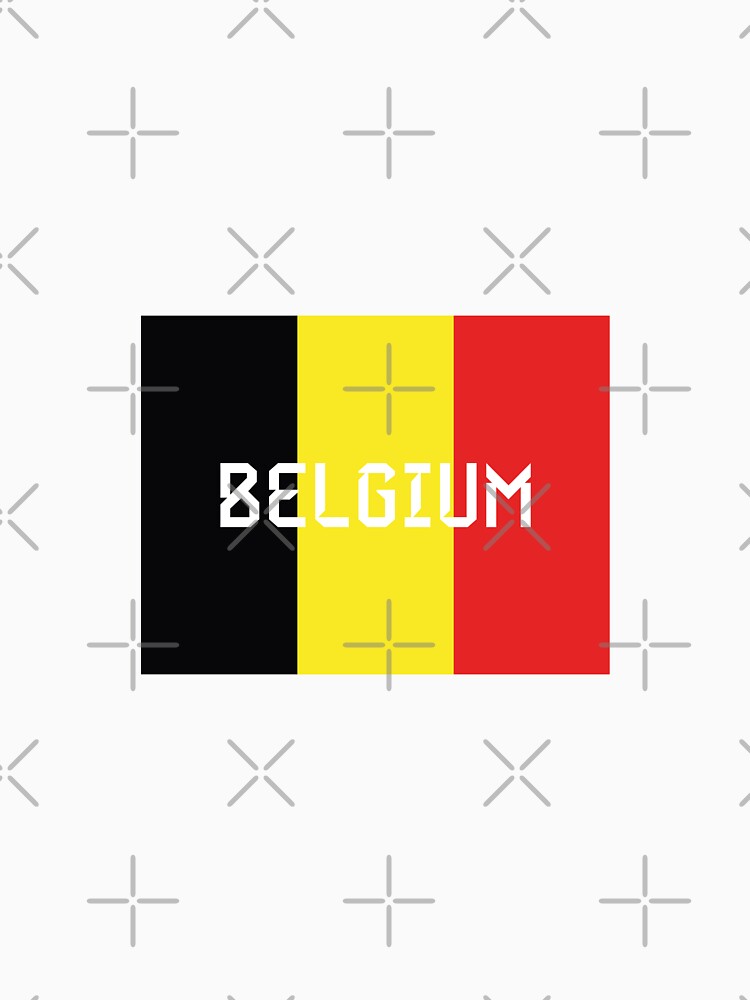 Belgium world cup fan shirt by M-IN