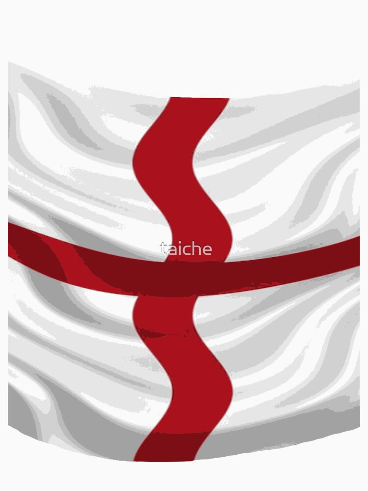 Stylized Flag Of England St George Cross by taiche