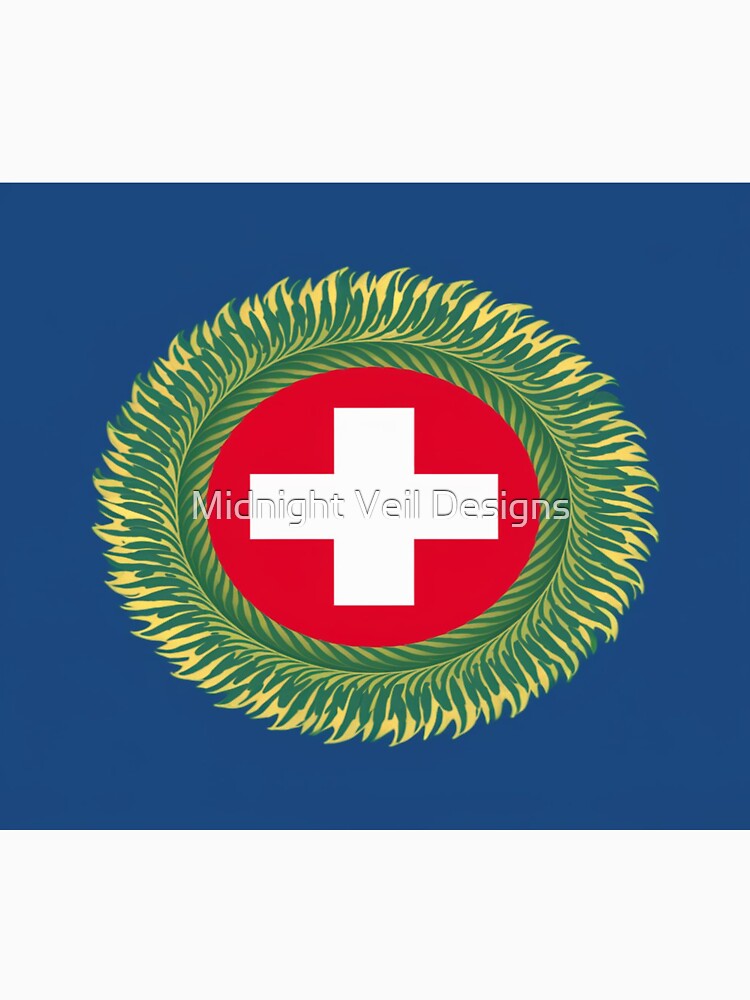 Switzerland at The Football / Soccer European Championships 2024 by Midnight Veil Designs