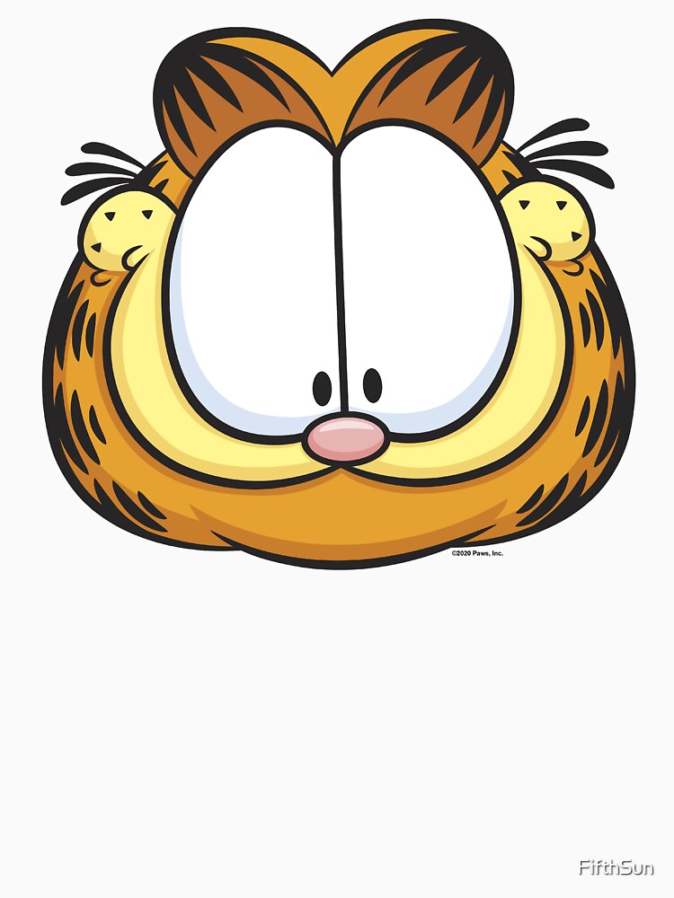 Garfield Big Face Smiling by FifthSun