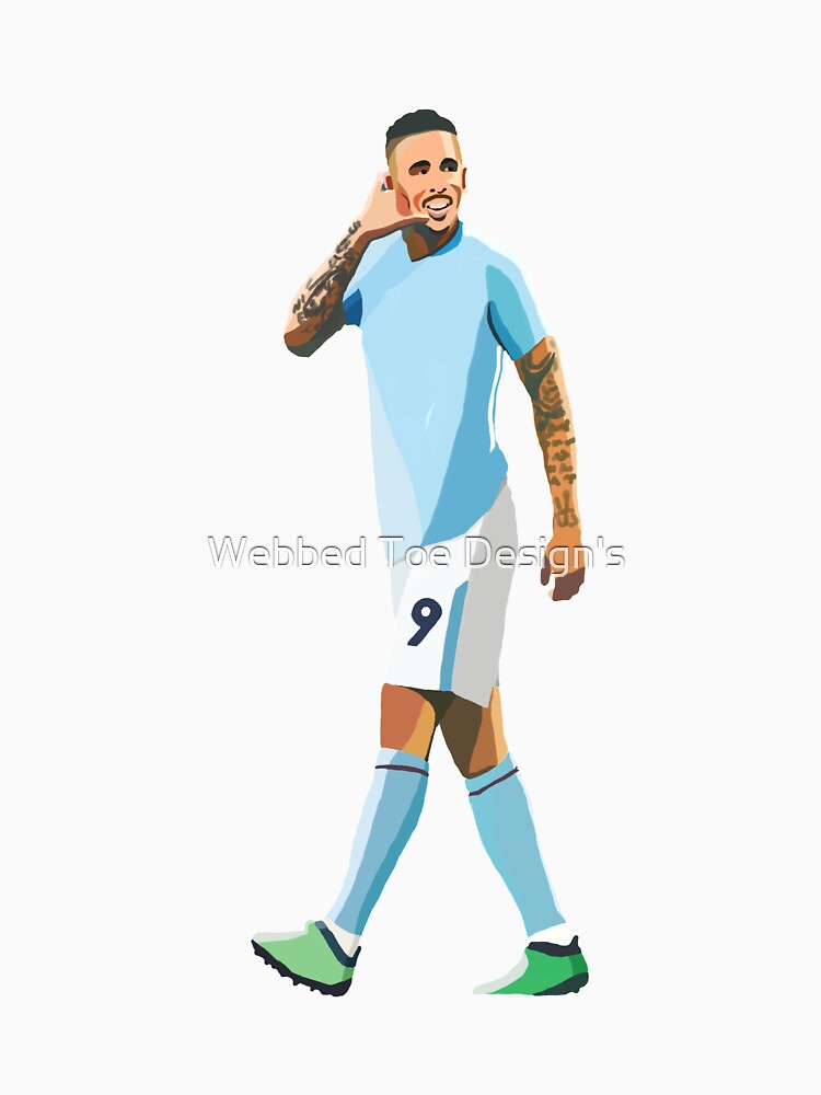 Gabriel Jesus by Webbed Toe Design's