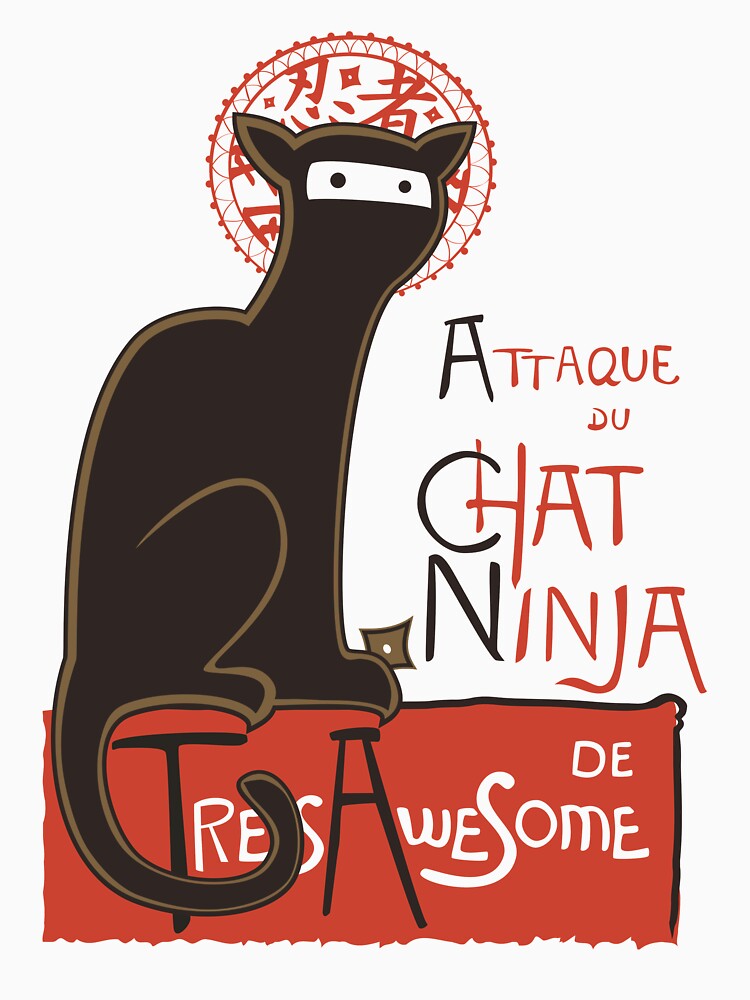 A French Ninja Cat (Le Chat Ninja) by kylewalters