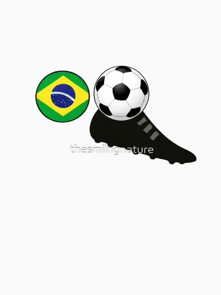 Brazil Football Power Kick – Samba Soccer Boot & Ball Design by thesmilngnature