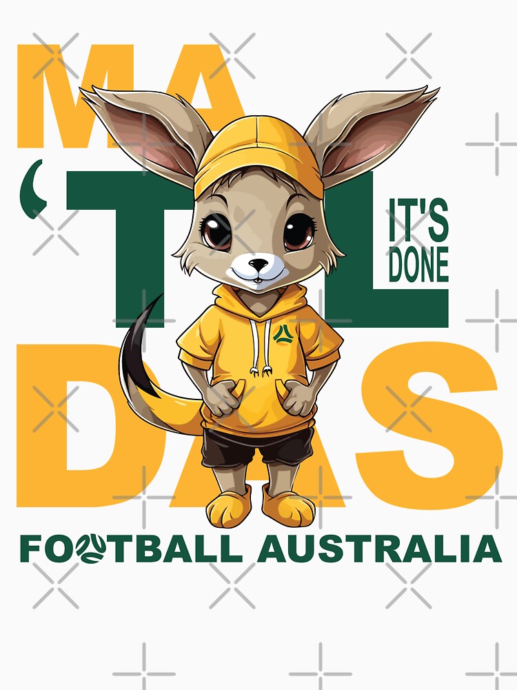 Matilda's Soccer Shirt | Australian Women's World Cup Supporter T-Shirt | Australian soccer fan Tee | The Matildas | Australian Football by Squadra Canvas