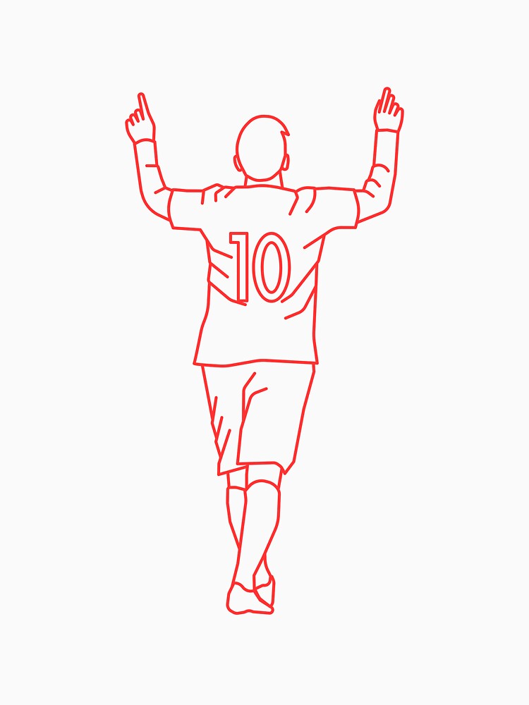 Red Football Player Celebration |Player Celebration by Football Stickers World