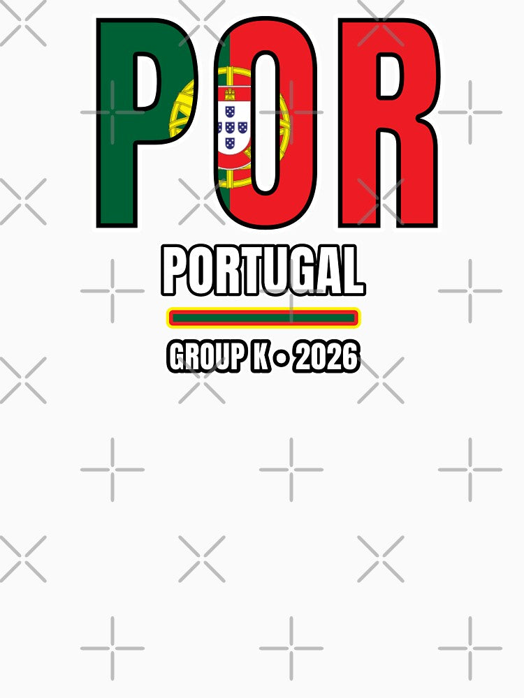 Portugal 2026 Football Shirt | POR Portugal Soccer Fan Apparel | Portugal National Team Supporter Tee | Football 2026 Gift by The Hairy Melon