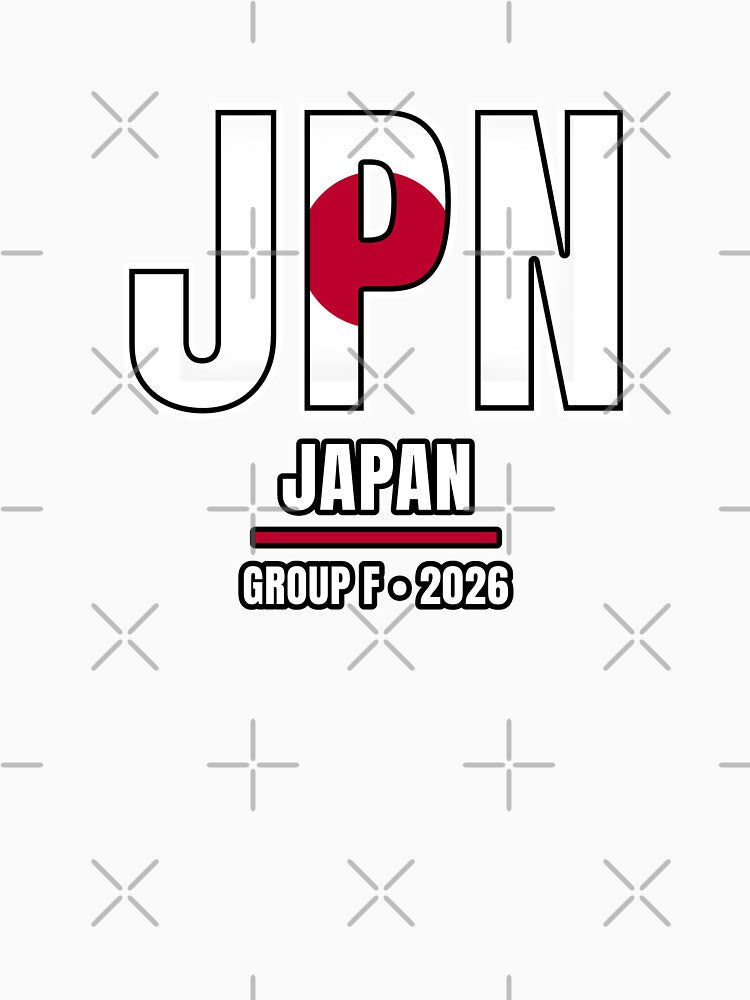 Japan 2026 Football Shirt | JPN Japan Soccer Fan Apparel | Japan National Team Supporter Tee | Football 2026 Gift by The Hairy Melon