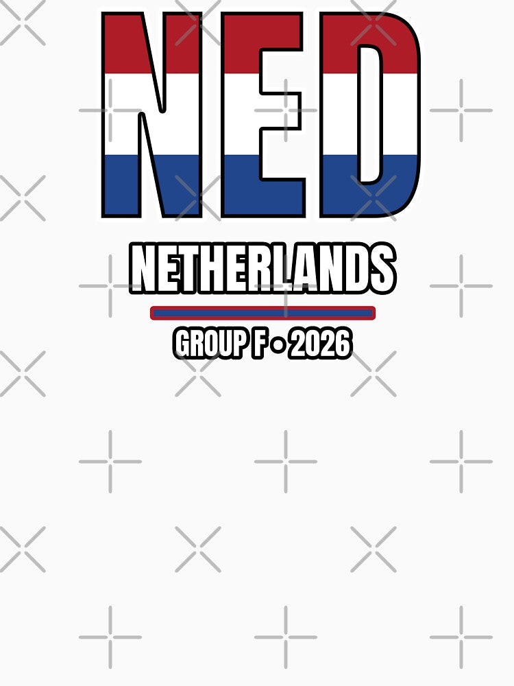 Netherlands 2026 Football Shirt | NED Netherlands Soccer Fan Apparel | Netherlands National Team Supporter Tee | Football 2026 Gift by The Hairy Melon