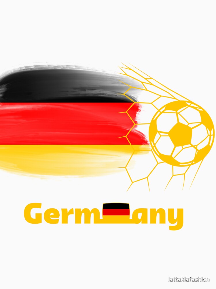 germany national team sticker and t-shirt by lattakiafashion
