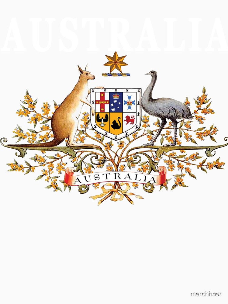 Australia National Fan Deluxe Emblem by merchhost