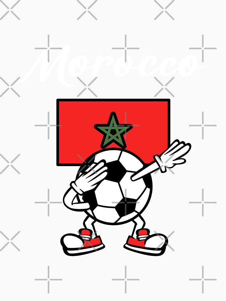 MOROCCO - Dabbing Football Soccer Ball - MOROCCO by Darling DeDe