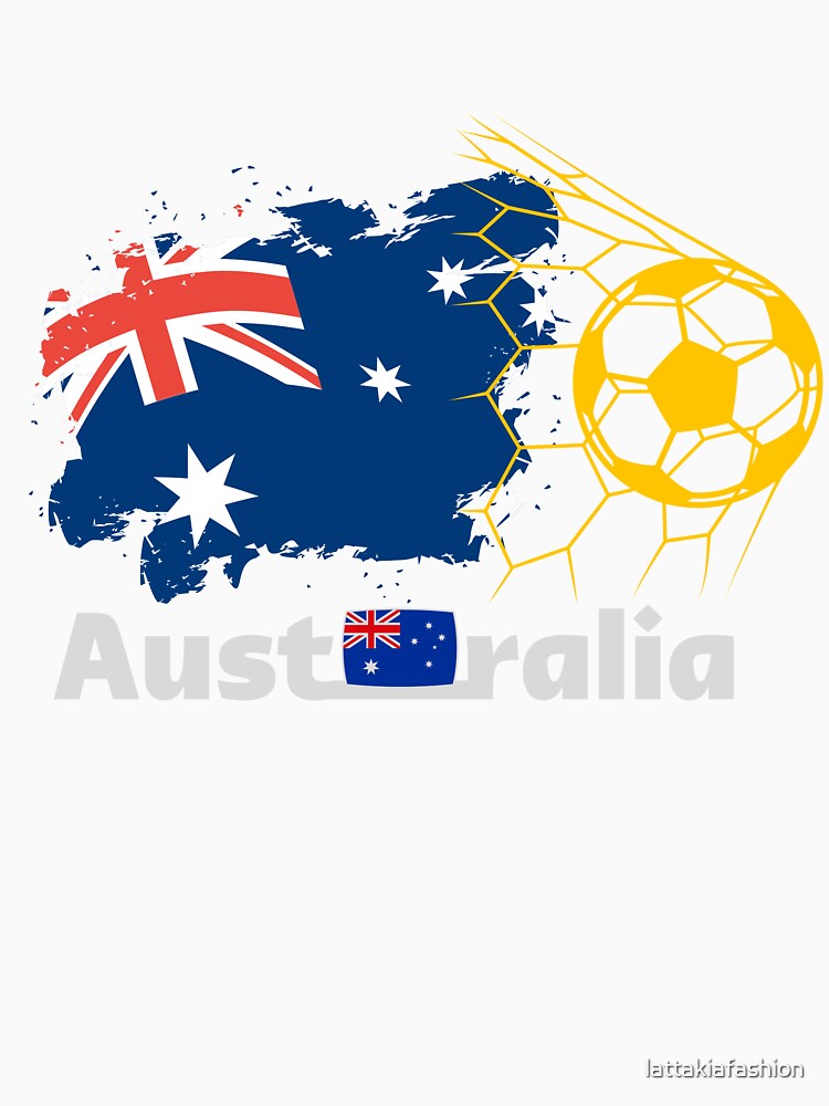 Australia national team sticker and t-shirt by lattakiafashion