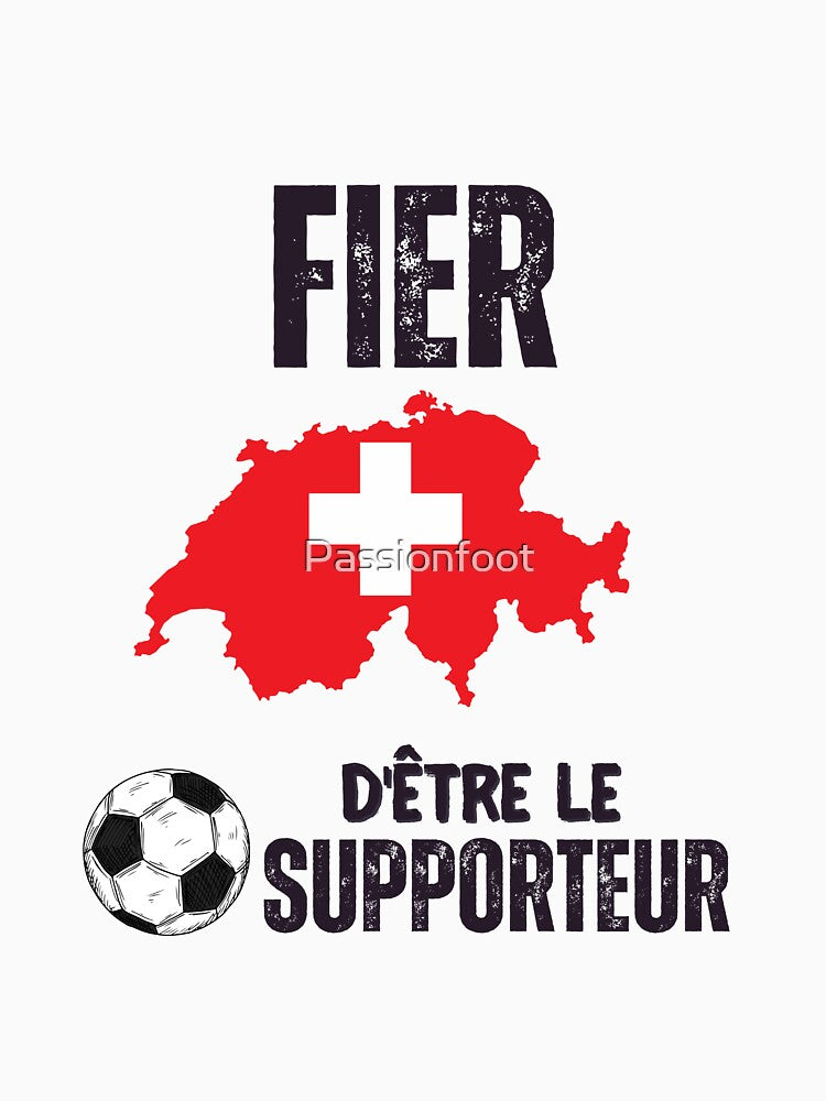 Swiss football team, fan, supporter of the Nati-passion foot by Passionfoot
