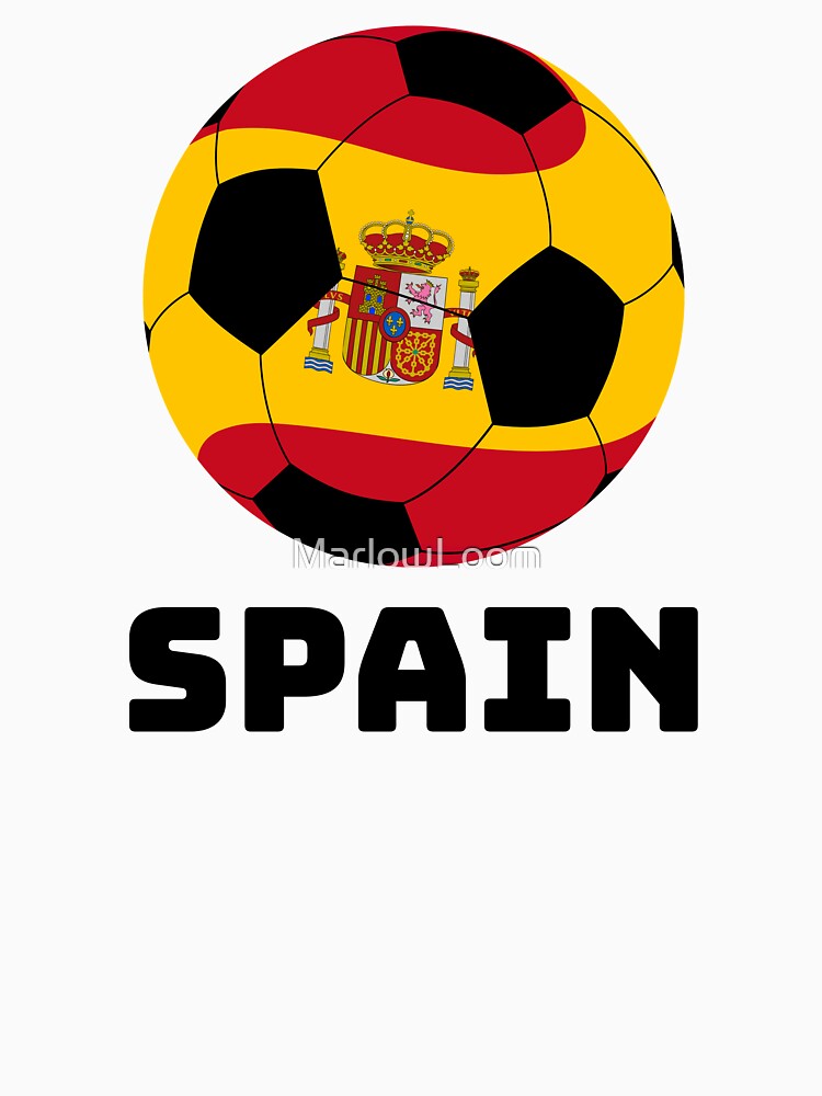 Spain Soccer Spain Gift Sport T-Shirt by MarlowLoom