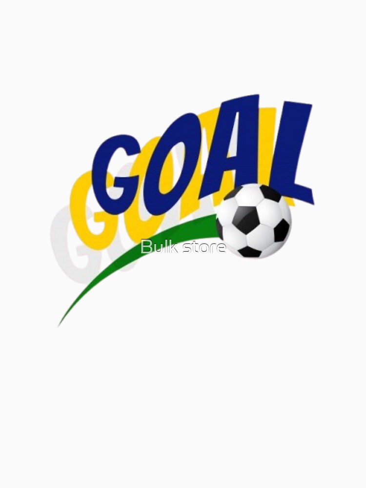 Dynamic "GOAL" Typography with Soccer Ball Illustration by Bulk store