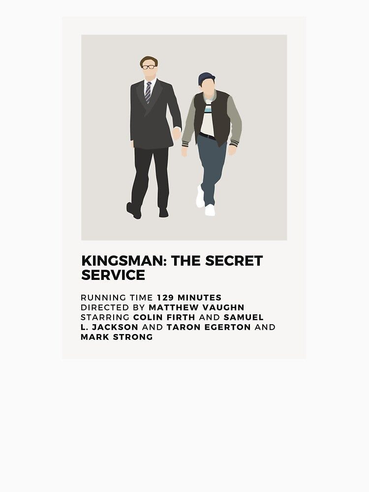 Kingsman Minimalist Poster by honeydesigns