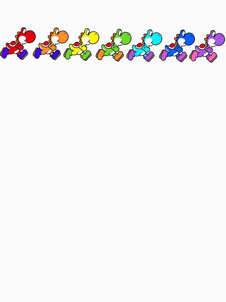 Rainbow Yoshi Artwork by Dedf1sh-14