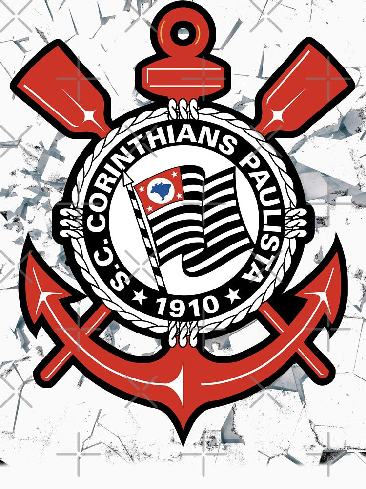 SC Corinthians Paulista - Futebol Brasileiro Soccer Fan by zptees