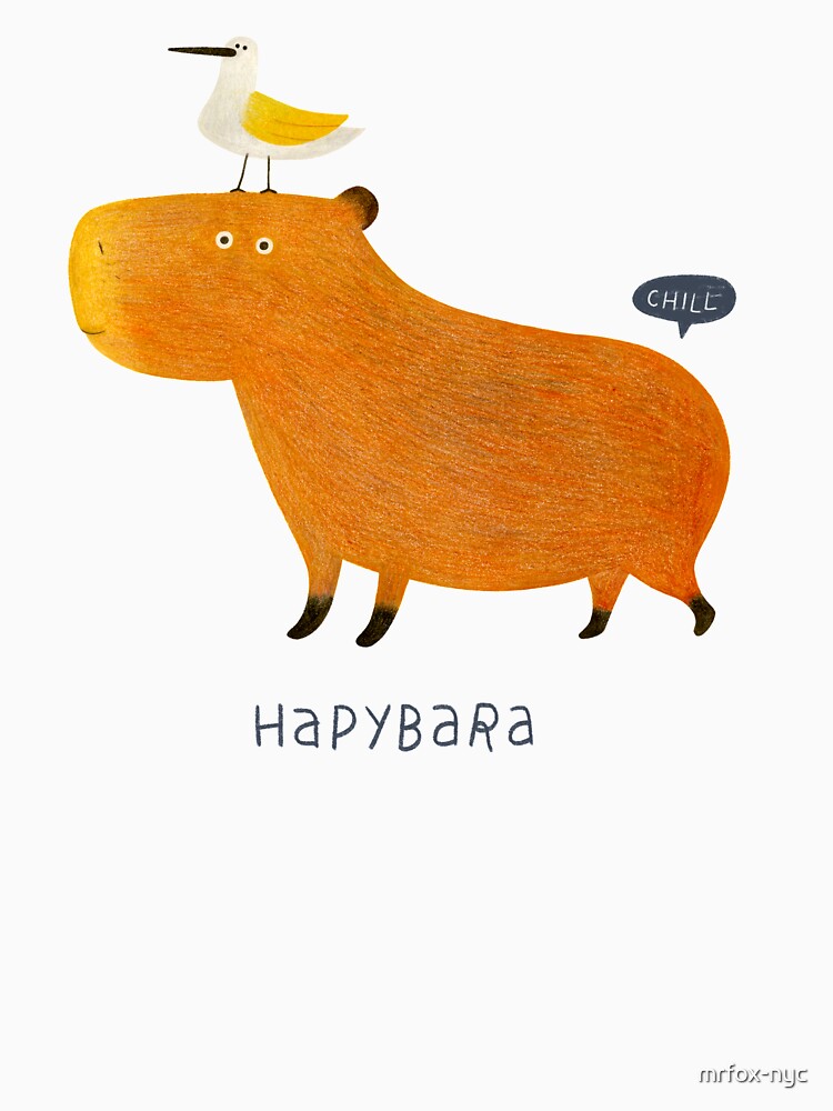 Hapybara Capybara by mrfox-nyc
