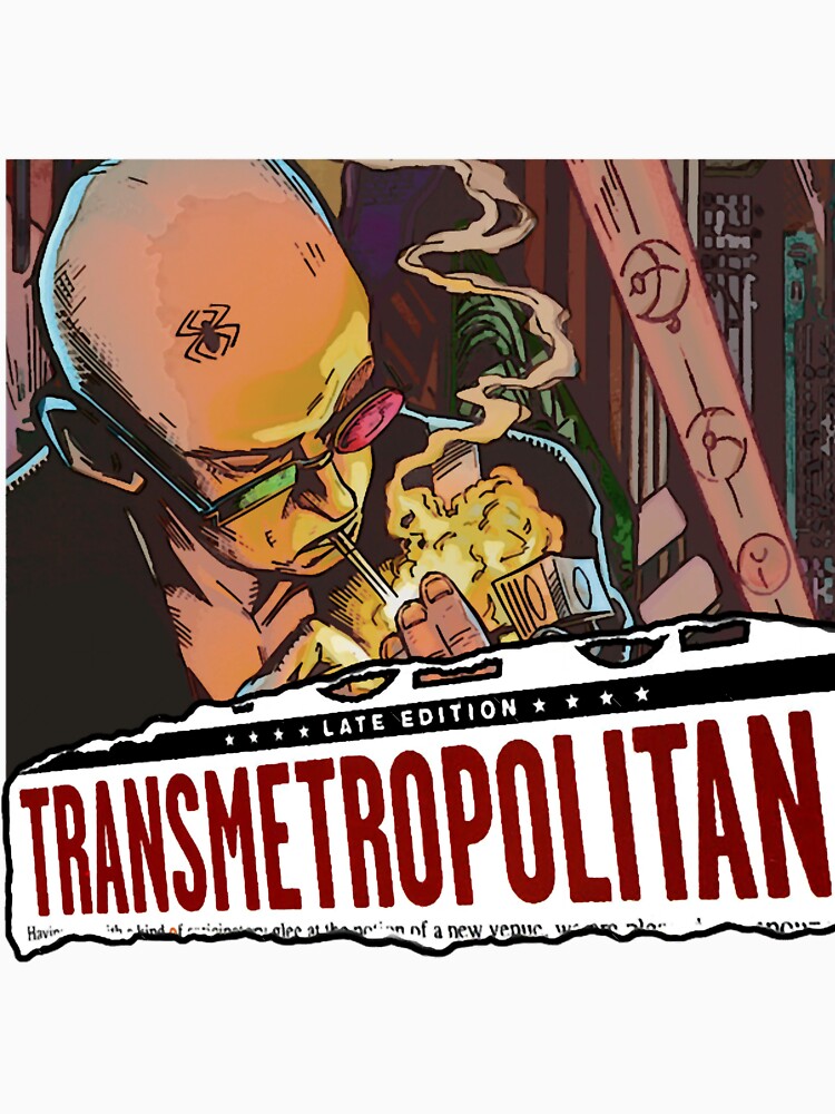 Transmetropolitan My Art Vintage by mcdanielzayden