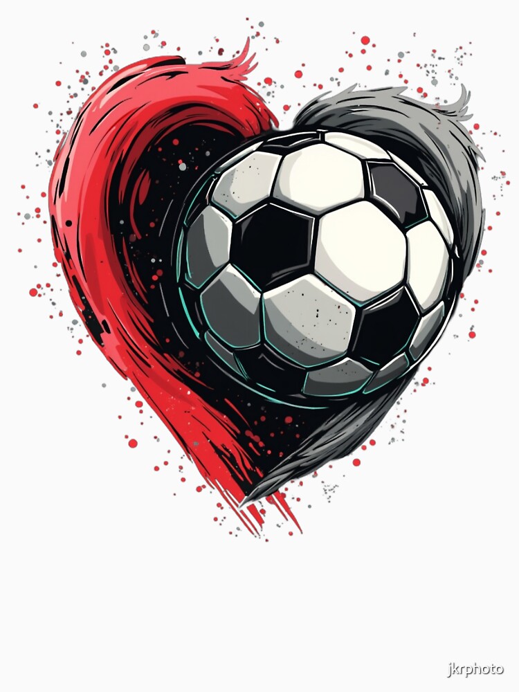soccer heart by jkrphoto