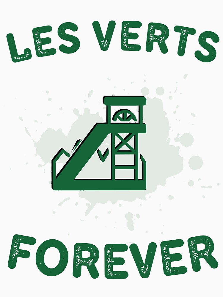 Greens Forever - Stéphanois Football Supporter Gift by alitzel-stnera