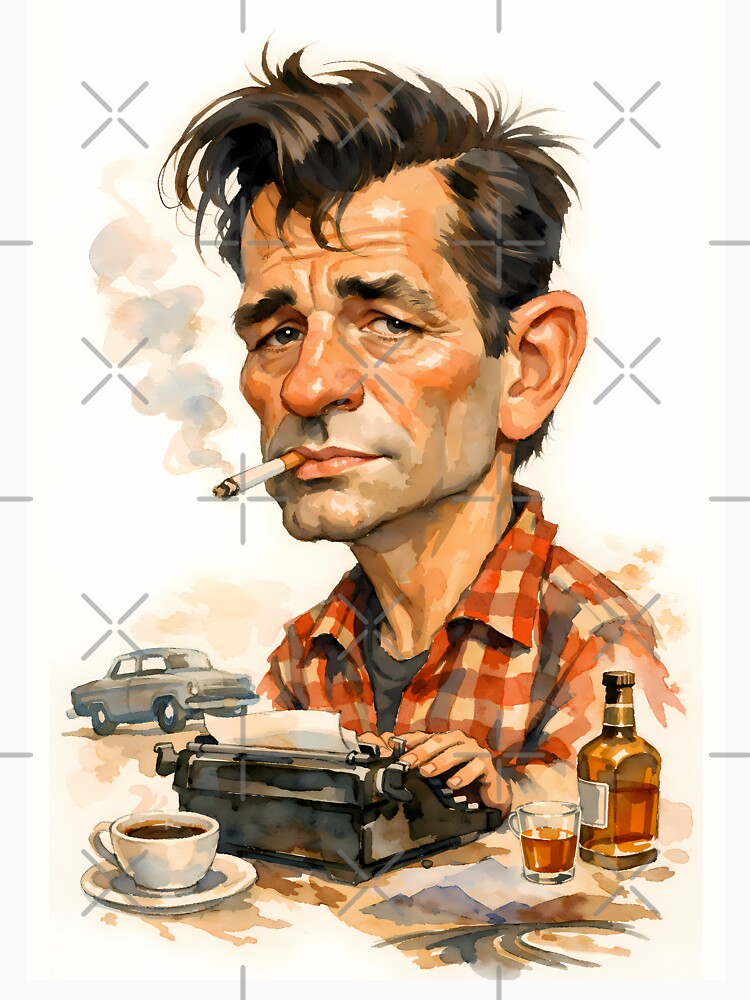 Jack Kerouac The Road Poet by Sarcastic designs