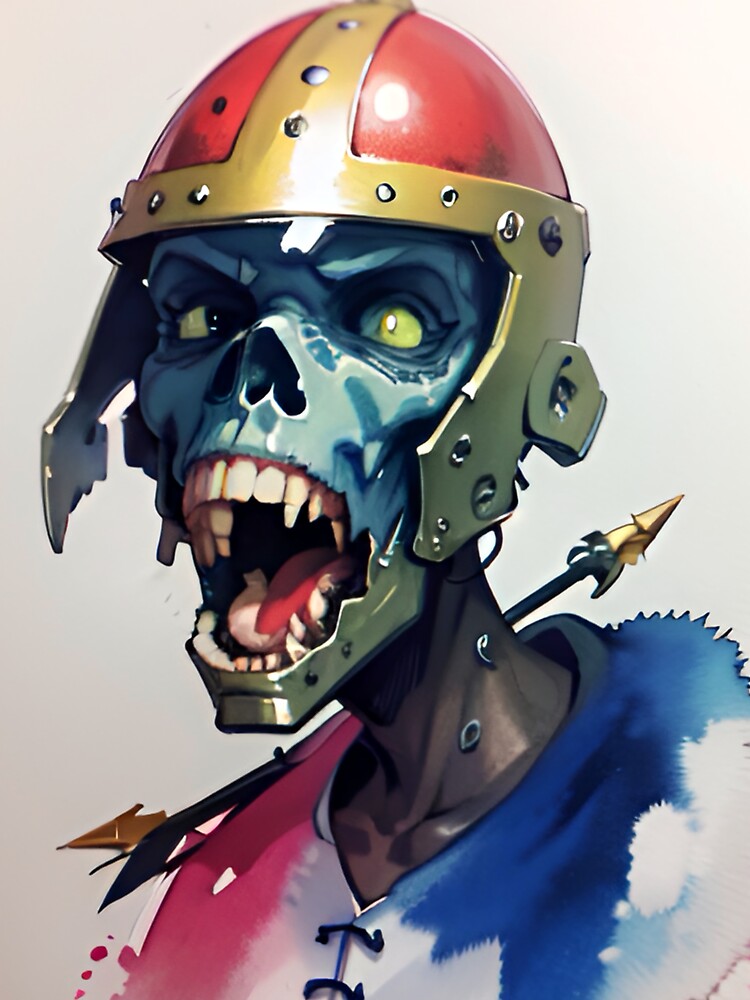Norman the zombie by Glenbobagins
