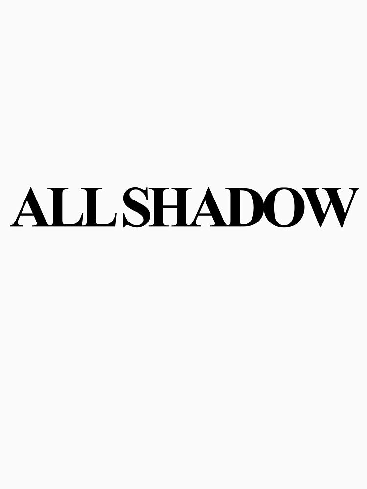 All Shadow by birdspinestudio
