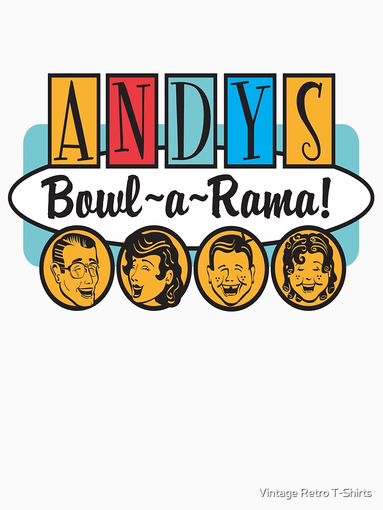 Vintage T-Shirts Bowling by Vintage Retro T-Shirts