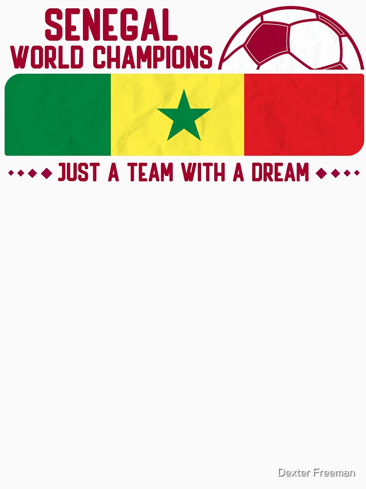 Senegal Soccer Team for Soccer Lovers and Football Fans by Dexter Freeman