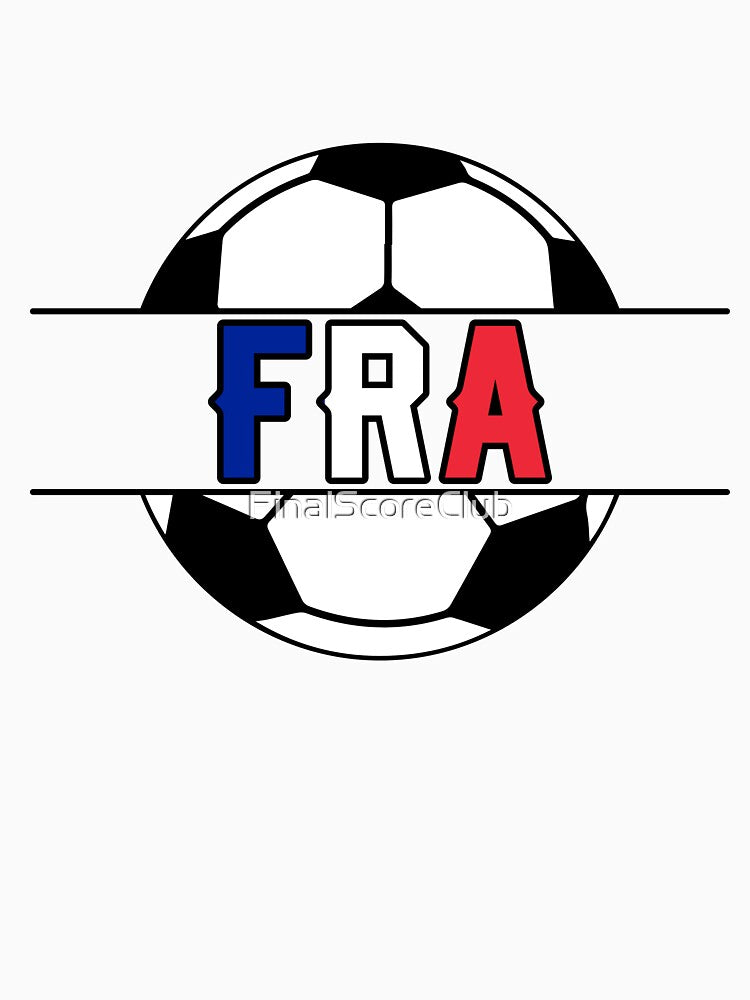 France Soccer FRA Design by FinalScoreClub