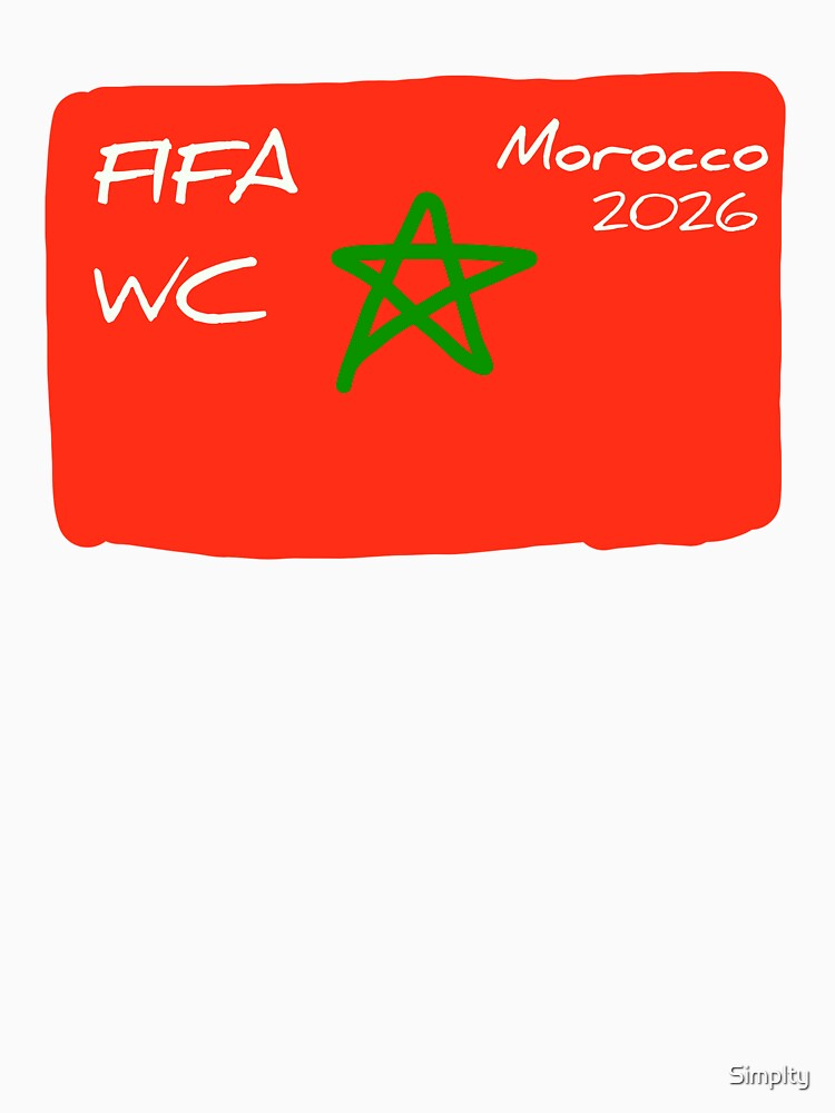 Morocco FIFA WC 2026 by Simplty