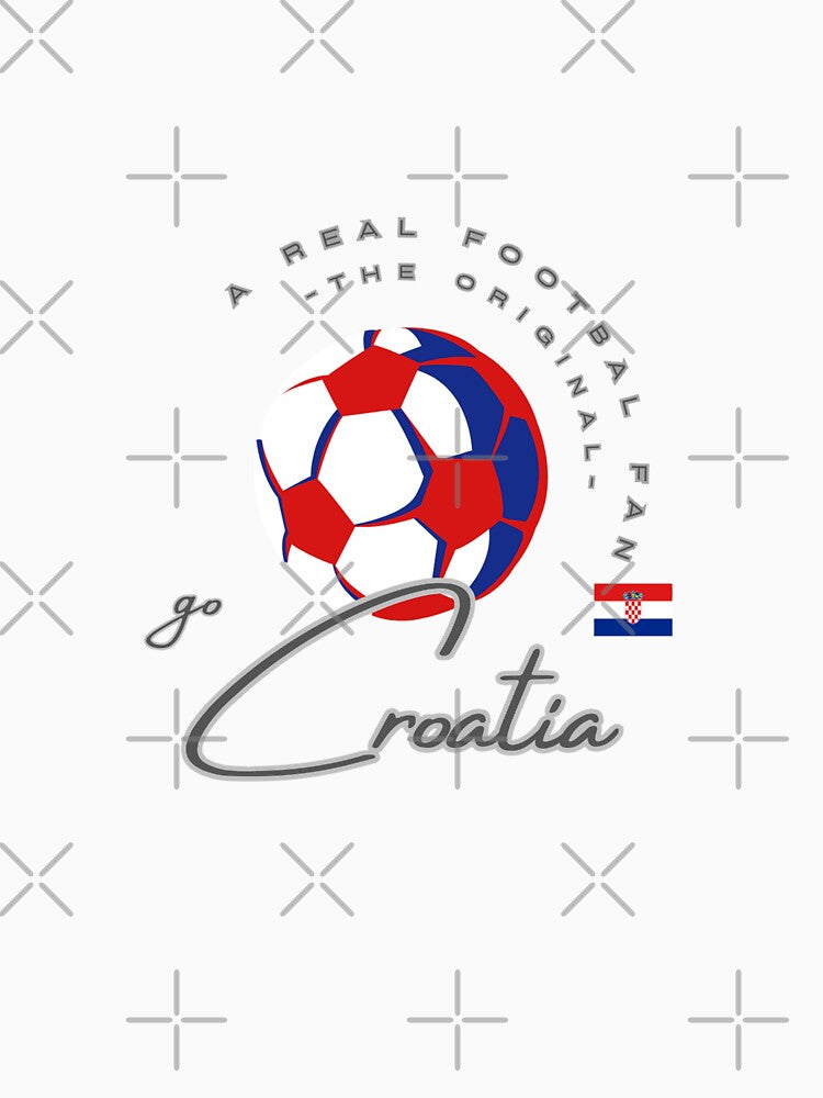 Croatia. National Football Team. Football fan. The Original. by CreativeBizarre