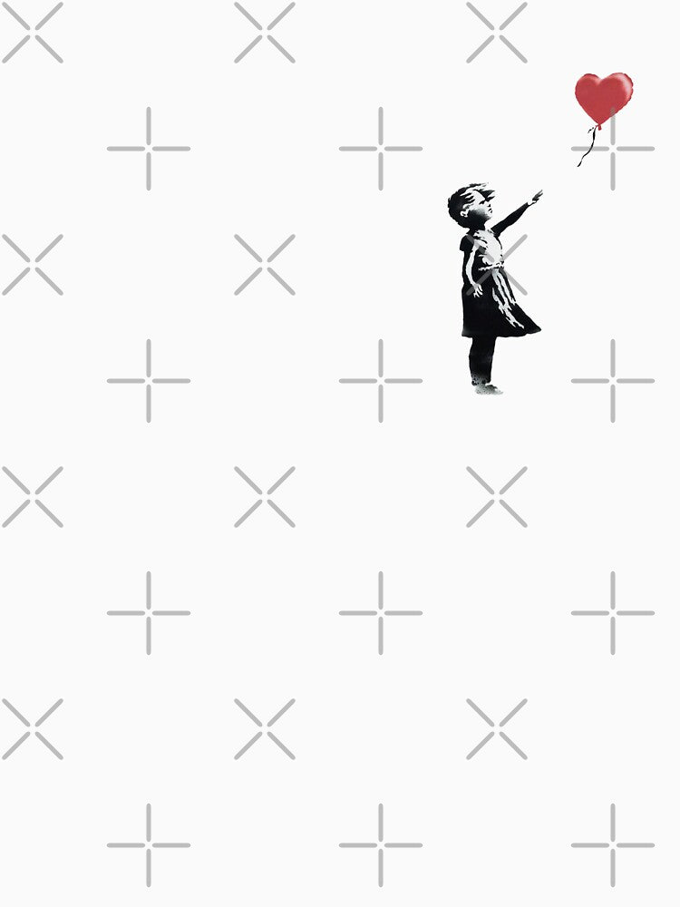 Banksy Graffiti - Girl with Balloon, Street art by InnaPo ⭐⭐⭐⭐⭐