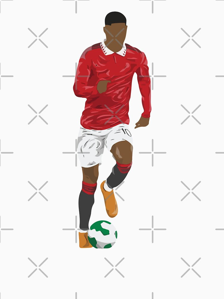 Rashford Man Utd Illustration by Lara Samuel